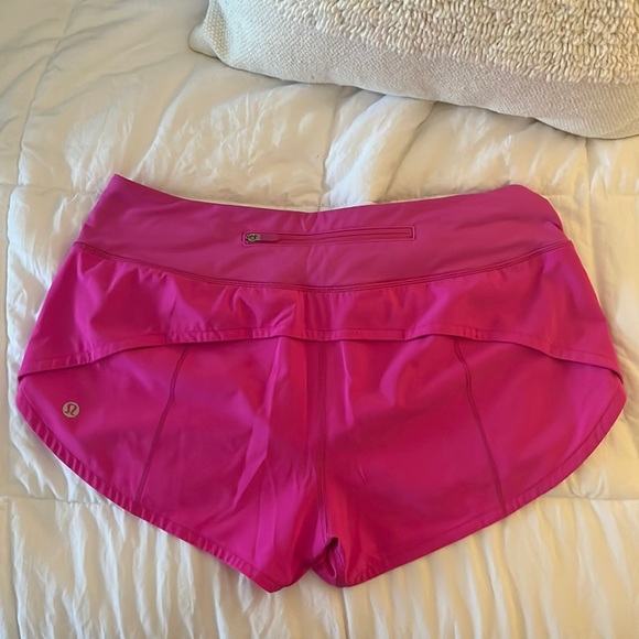 SONIC PINK Lululemon Speed Up 2.5 - Picture 1 of 3